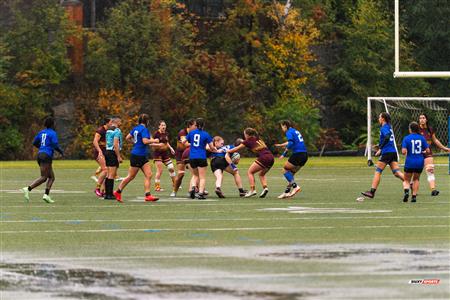 RSEQ 2023 RUGBY F - U.de Montréal (3) VS (27) Concordia U.