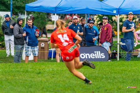 RUGBY QUÉBEC FINALES SL F SÉNIORS 2023 SAB QC- CRQ I 41 VS 0 TMR I