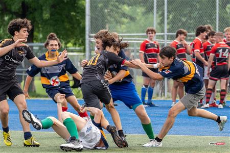 Rugby Québec - Tournoi des Régions - Montréal-Bourassa vs Rive-Sud