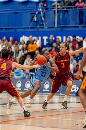RSEQ - BASKETBALL M - UQAM (80) VS (69) CONCORDIA (Q3-Q4)
