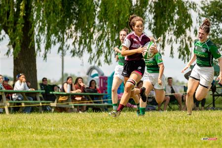RUGBY QC 2023 (W) - Montreal Irish RFC (17) VS (67) Abénakis de Sherbrooke