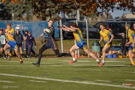 RSEQ 2023 - FINAL Coll. RUGBY MASC. - J.Abbott (22) vs (24) André Laurendeau (2nd HALF)