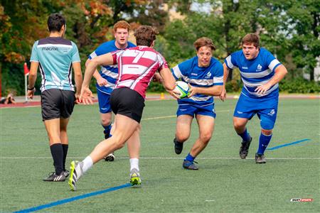 RSEQ 2023 RUGBY - Dynamiques de Brébeuf (12) VS (18) Blues of Dawson