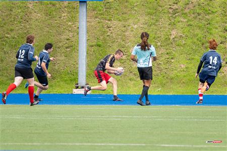 Rugby Québec - Tournoi des Régions - Montréal-Bourassa vs Lac St-Louis