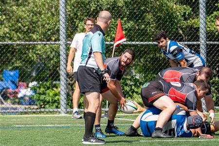 Rugby Québec - Parc Olympique (18) vs (31) Club de Rugby de Québec (M2) - 2eme mi-temps