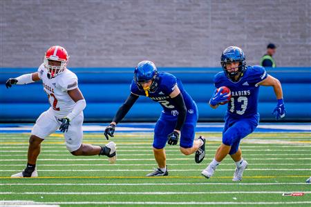 RSEQ Football Universitaire - Carabins-UdM (43) vs (11) Redbirds-McGill - 2eme mi-temps