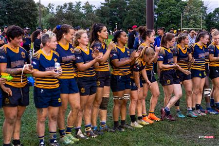 RUGBY QUÉBEC FINALES SL F SÉNIORS 2023 SAB QC- CRQ I 41 VS 0 TMR I