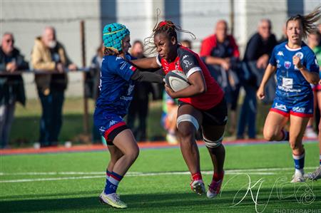 Elite 2023 - Amazones FC Grenoble (34) vs (12) Stade Rennais Rugby