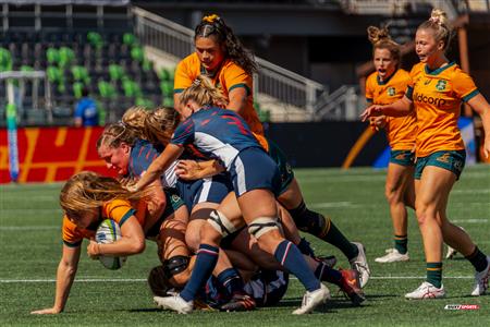 World Rugby Pacific Four Series - Australia (58) vs (17) USA - First Half