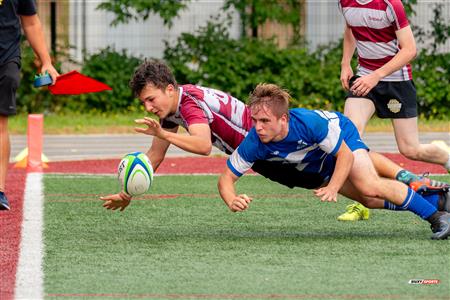 RSEQ 2023 RUGBY - Dynamiques de Brébeuf (12) VS (18) Blues of Dawson