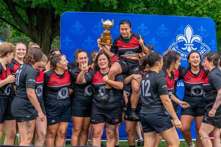 RUGBY QUÉBEC FINALES LPR1 F SÉNIORS 2023 SAB QC- CRQ II vs Abénakis