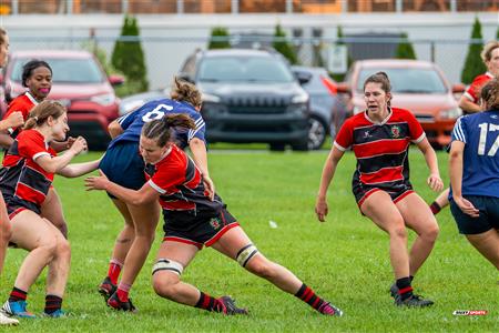 Rugby Québec Finales SL Rés F Séniors 2023 SAB QC- SABRF II 10 vs 24 BRFC II