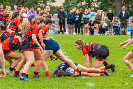 Rugby Québec Finales SL Rés F Séniors 2023 SAB QC- SABRF II 10 vs 24 BRFC II