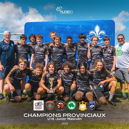Champions Provinciaux U16-Junior Masculin 2023