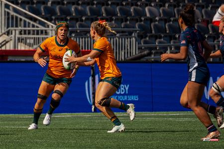 World Rugby Pacific Four Series - Australia (58) vs (17) USA - First Half