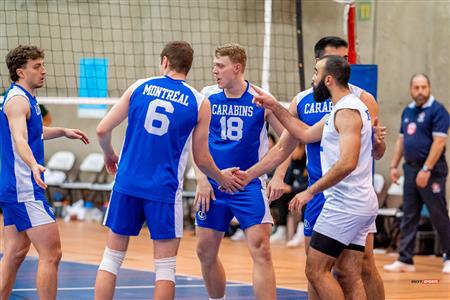 RSEQ - 2023 Volley M - Université de Montréal (1) vs (3) Université de Sherbrooke