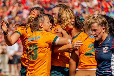 World Rugby Pacific Four Series - Australia (58) vs (17) USA - First Half