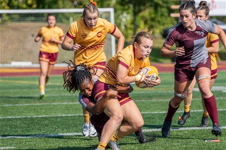RSEQ 2023 RUGBY F - Concordia Stingers (10) VS (38) Ottawa Gee Gees