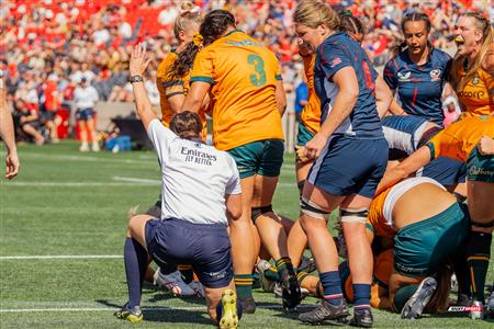 World Rugby Pacific Four Series - Australia (58) vs (17) USA - First Half