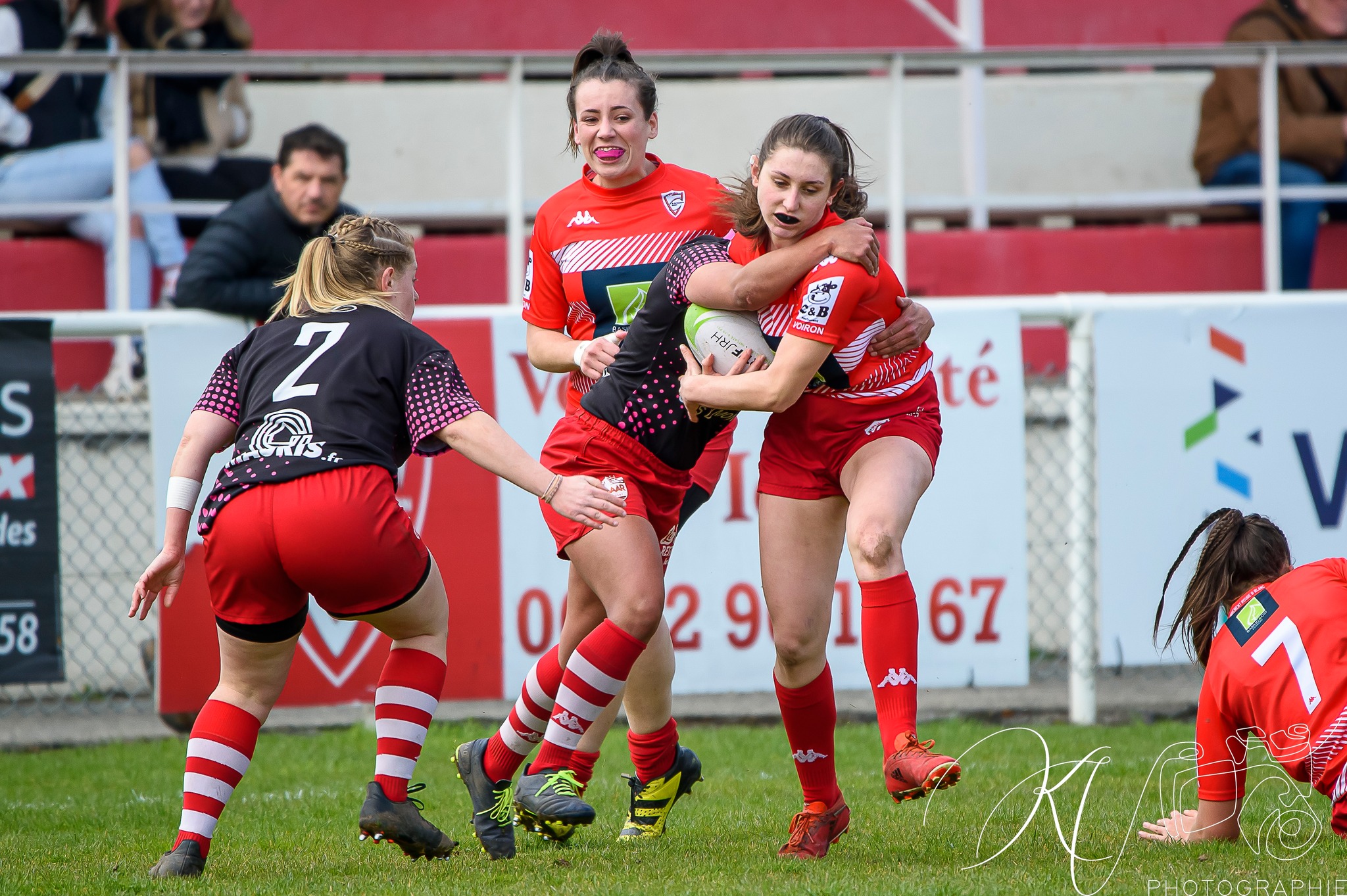 Stade Olympique Voironnais - Bassin Annecy Aravis Rugby - Rugby - 2023 Feminines SOV (25) vs (14) BAAR (#2023SOVBAAR03) Photo by: Karine Valentin | Siuxy Sports 2023-03-19