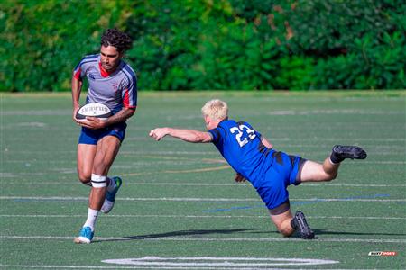 RSEQ 2023 RUGBY - UdM Carabins (7) vs ETS Piranhas (40) - Reel B