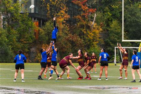RSEQ 2023 RUGBY F - U.de Montréal (3) VS (27) Concordia U.