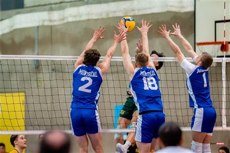RSEQ - 2023 Volley M - Université de Montréal (1) vs (3) Université de Sherbrooke
