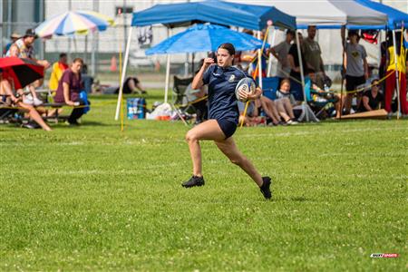 Rugby Québec - Tournoi des Régions - Chaudière-Appalaches (14) vs (0) Lac St-Louis - Finale U16F