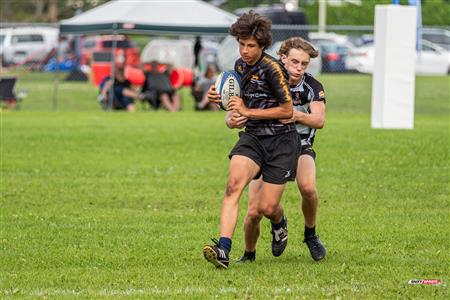 Rugby Québec - Tournoi des Régions - Montréal-Bourassa (17) vs (14) Chaudière-Appalaches - Finale U1
