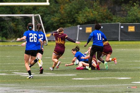 RSEQ 2023 RUGBY F - U.de Montréal (3) VS (27) Concordia U.