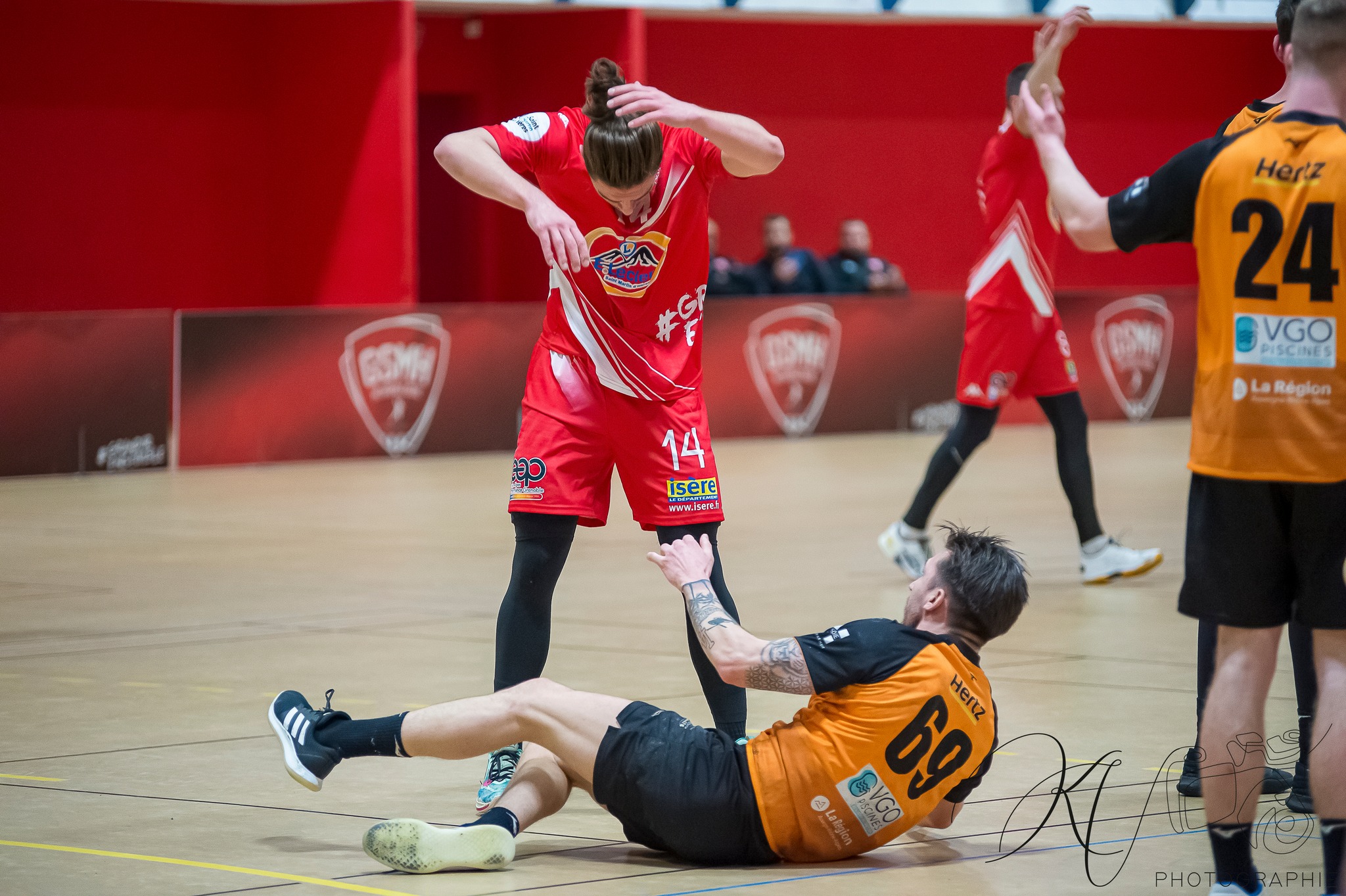  Grenoble SMH Métropole Isère Handball - HBC Aix en Savoie - Handball - GSMH Métro Isère Hanball (34) vs (24) HBC Aix en Savoie (#2023GSMHMIHvHBCAES) Photo by: Karine Valentin | Siuxy Sports 2023-02-04