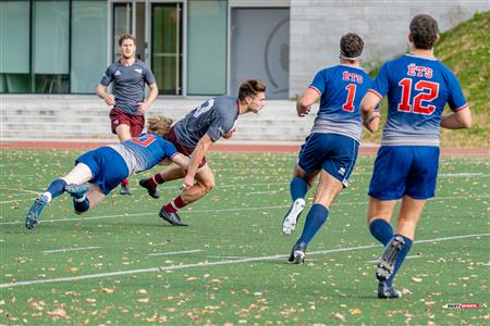 RSEQ 2023 - Final Univ. Rugby Masc. - ETS (17) vs (18) Ottawa U. (1st half)