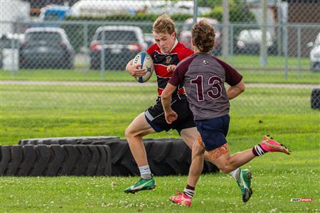Rugby Québec - Tournoi des Régions - Lac St-Louis (12) vs (17) Estrie - Finale U18M