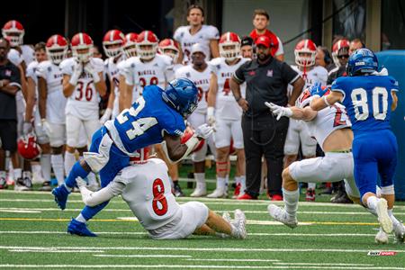 RSEQ Football Universitaire - Carabins-UdM (43) vs (11) Redbirds-McGill - 1ere mi-temps