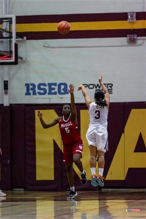 RSEQ - 2023 Basketball F - Concordia (55) vs (37) McGill