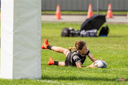 Rugby Québec - Tournoi des Régions - Chaudière-Appalaches (14) vs (0) Lac St-Louis - Finale U16F