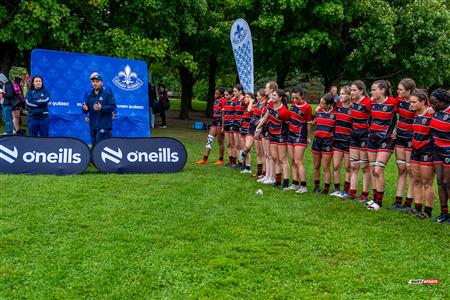 Rugby Québec Finales SL Rés F Séniors 2023 SAB QC- SABRF II 10 vs 24 BRFC II