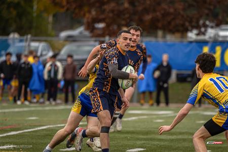 RSEQ 2023 - FINAL Coll. RUGBY MASC. - J.Abbott (22) vs (24) André Laurendeau (2nd HALF)