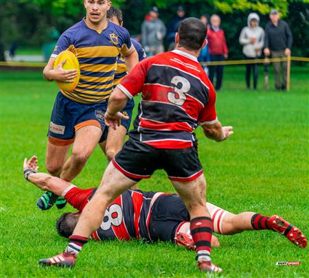 Rugby Québec Finales SL M Séniors 2023 SAB QC- Beaconsfield 13 vs 15 TMR - Game